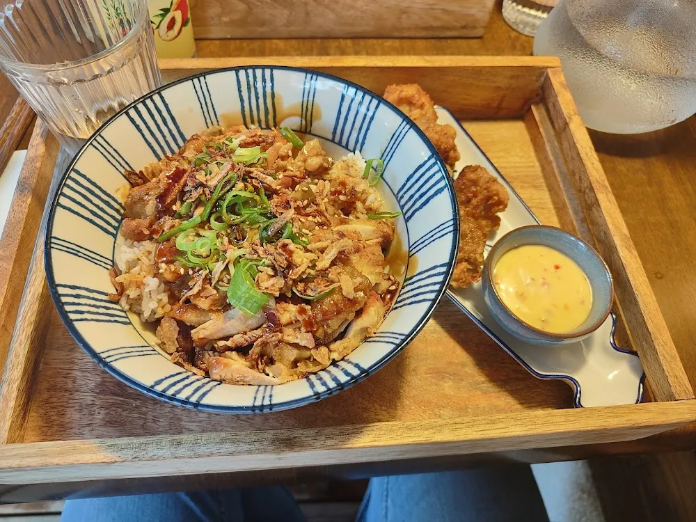 Teriyaki Chicken Don Kara Age